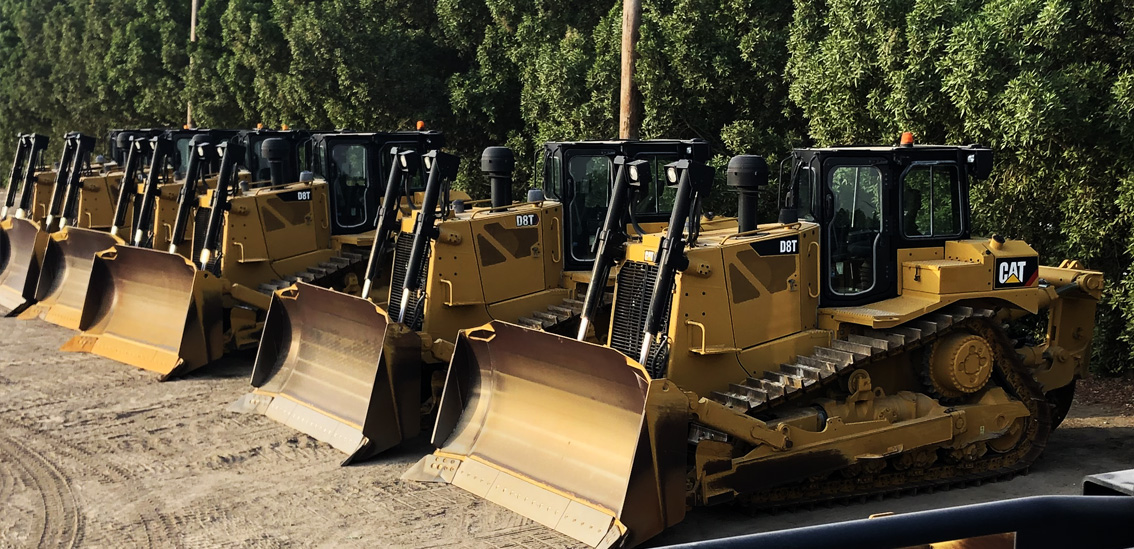 Fleet Of Caterpillar D8T’s Used Dozers Available In Jebel Ali - Southwest Global